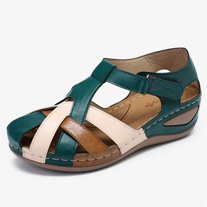 Sophia wide fit walking sandals for women, offering superior comfort & arch support for active lifestyles.