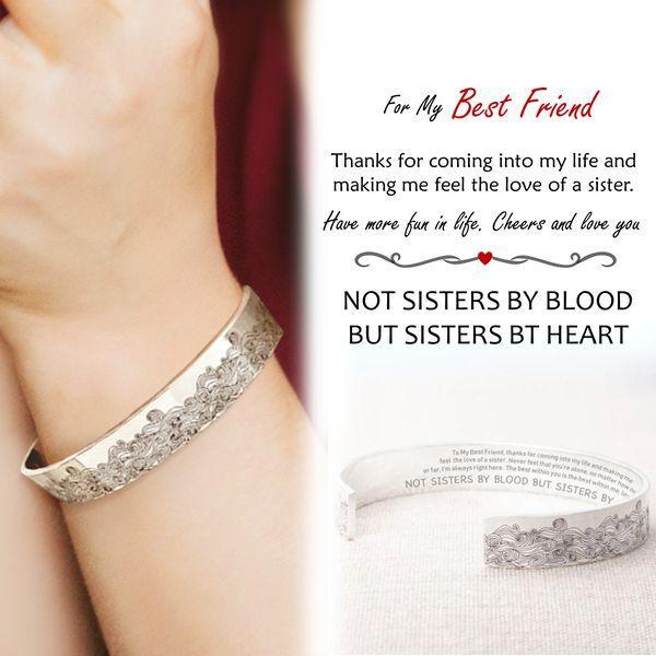 Women's bracelet with unique wave design, made from premium stainless steel