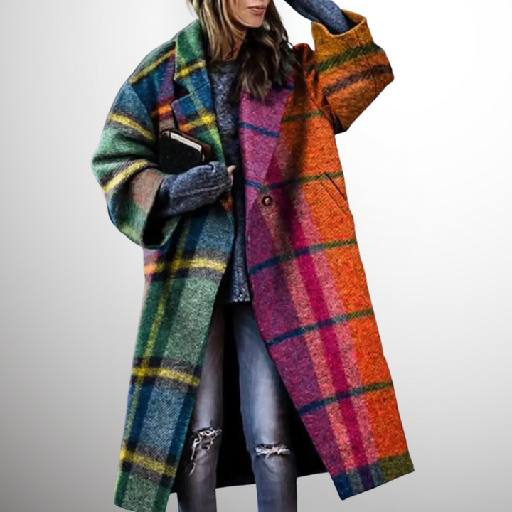 Women's stylish cotton Alina autumn jacket for effortless layering; loose fit, perfect for casual fall fashion.