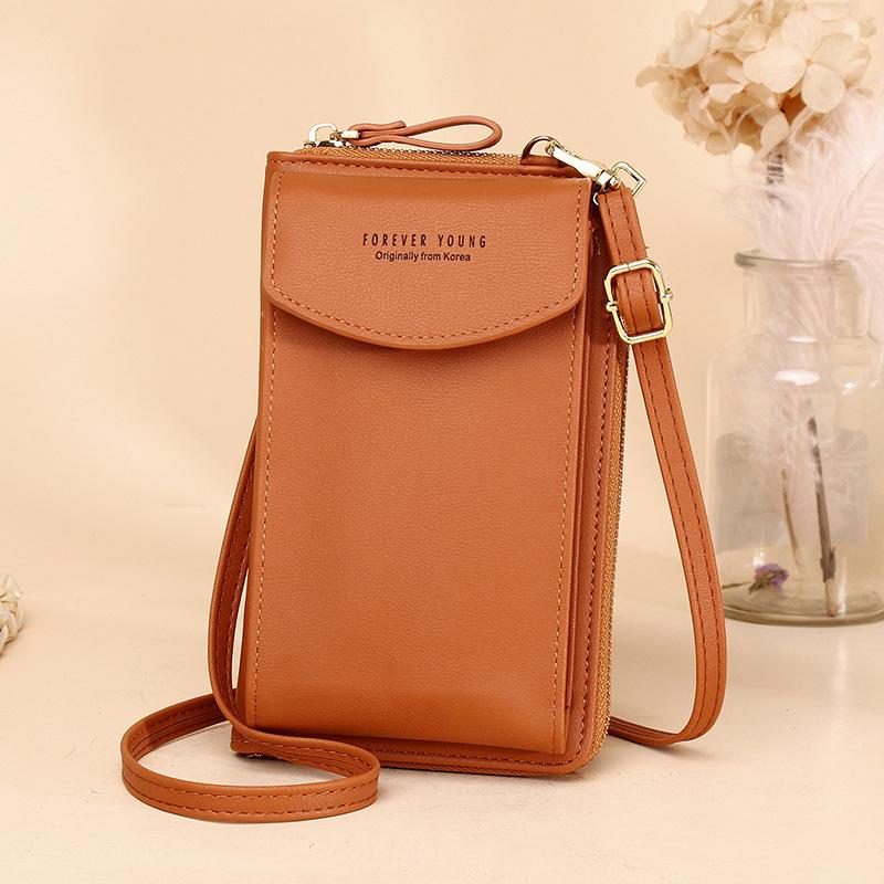 Women's gift: a practical and chic PU leather crossbody wallet for any occasion