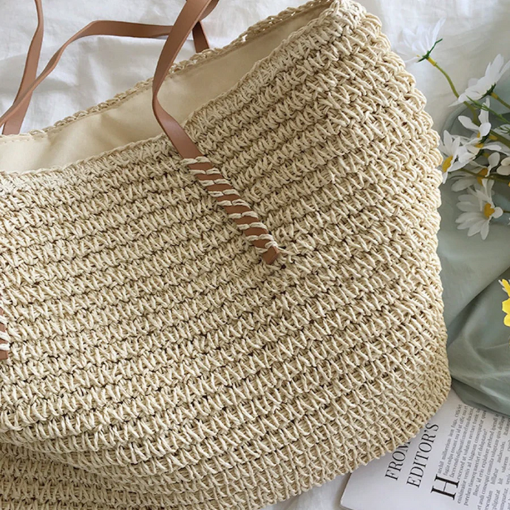 Stylish TerraWoven women's shoulder bag, an elegant and ample storage purse for any occasion.