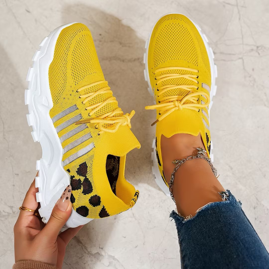 High-quality women's orthopedic footwear, ensuring comfort and stability during walks.