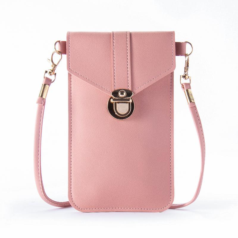 Women's durable PU leather touchscreen mini bag, built for everyday wear