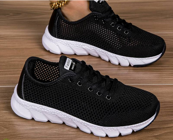 Women's Ultralight Orthopaedic Barefoot Shoes in a neutral tone, offering flexible comfort & foot health.