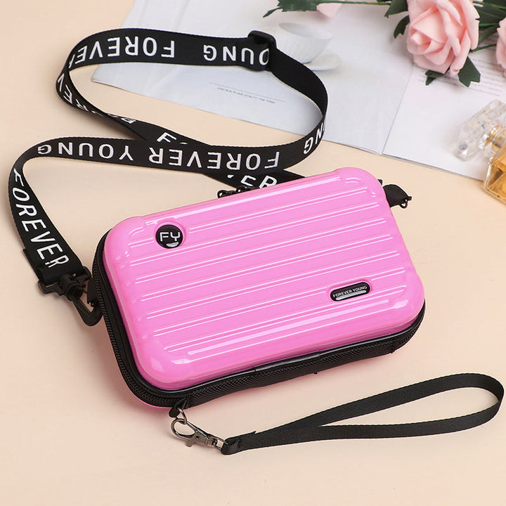 Chic women's mini suitcase crossbody bag, an excellent gift for her