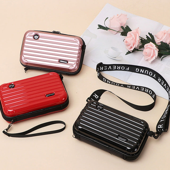Fashionable women's mini suitcase crossbody bag, ideal gift for her