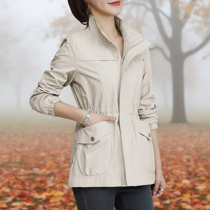 Women's Versatile Flora Transitional Jacket, perfect for spring/autumn casual outerwear.