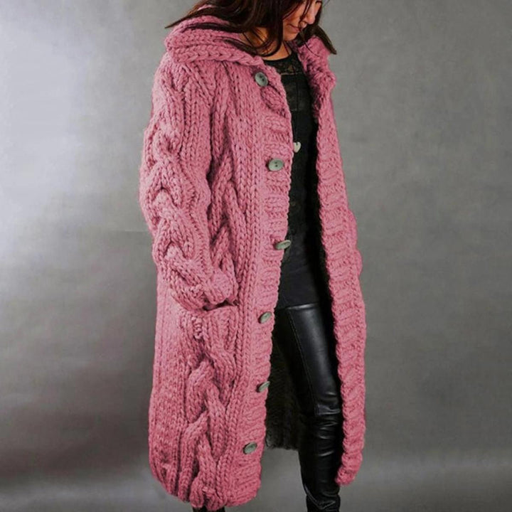 Modern women's everyday long sleeve coat, a versatile casual outerwear staple for chic fall and winter outfits.