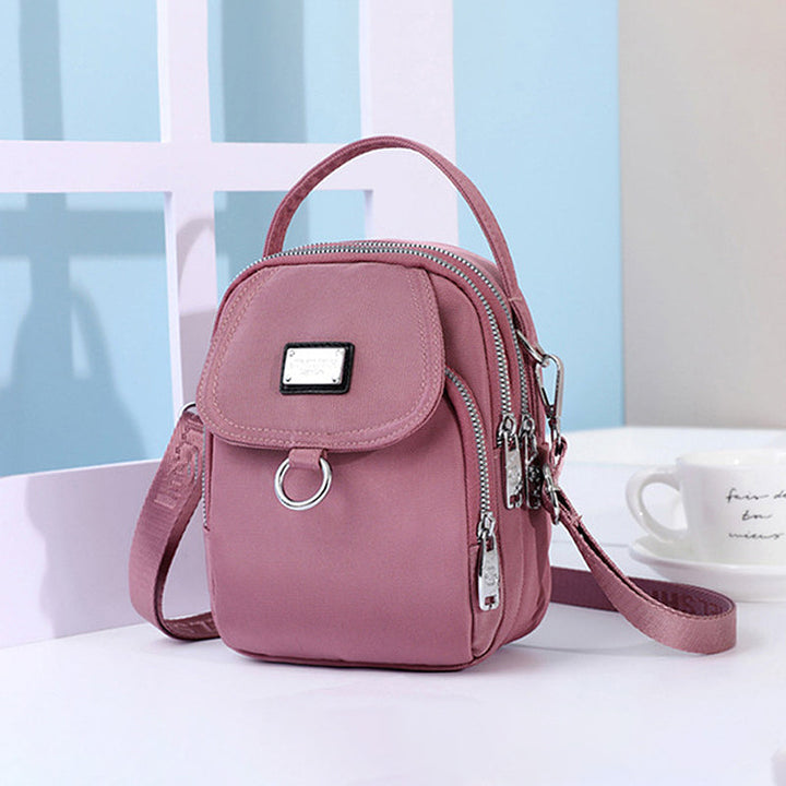 Everyday women's waterproof oxford messenger bag, lightweight and spacious