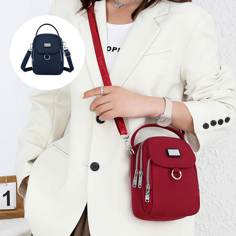 Women's waterproof messenger bag, durable oxford construction for long-lasting use