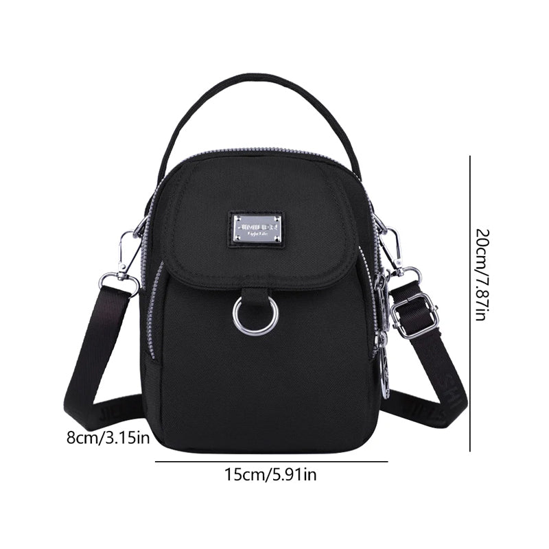 Women's everyday shoulder bag, waterproof oxford fabric, easy to clean