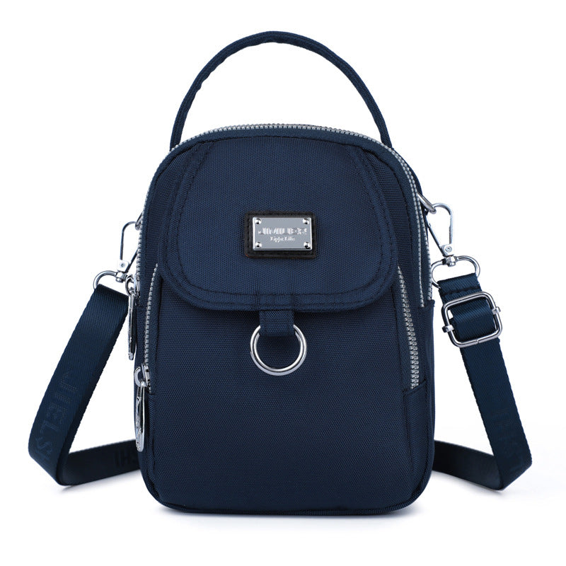 Versatile women's waterproof oxford messenger bag, can be worn over the shoulder