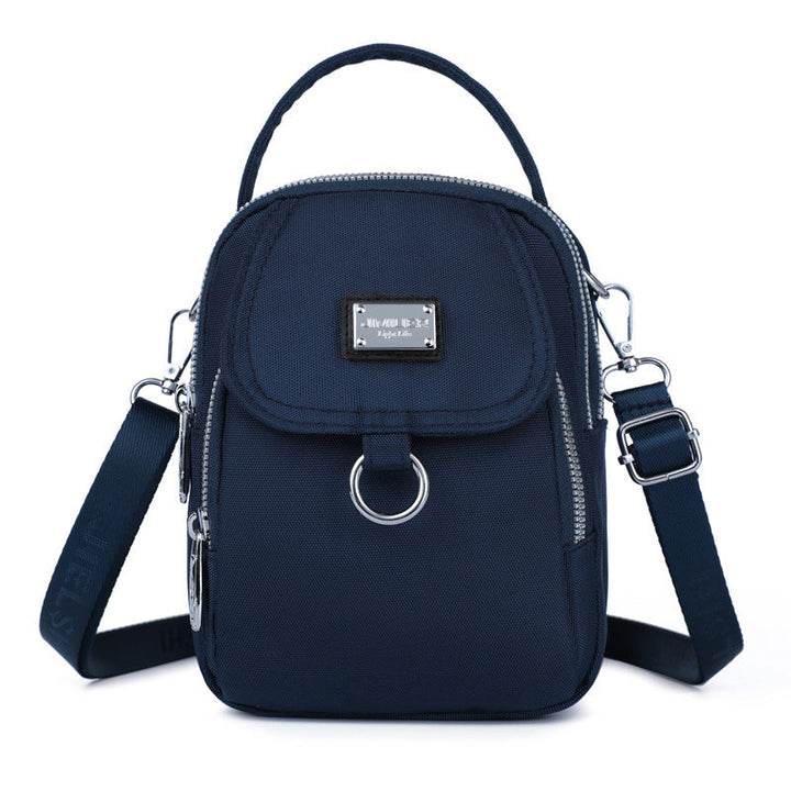 Versatile women's waterproof oxford messenger bag, can be worn over the shoulder