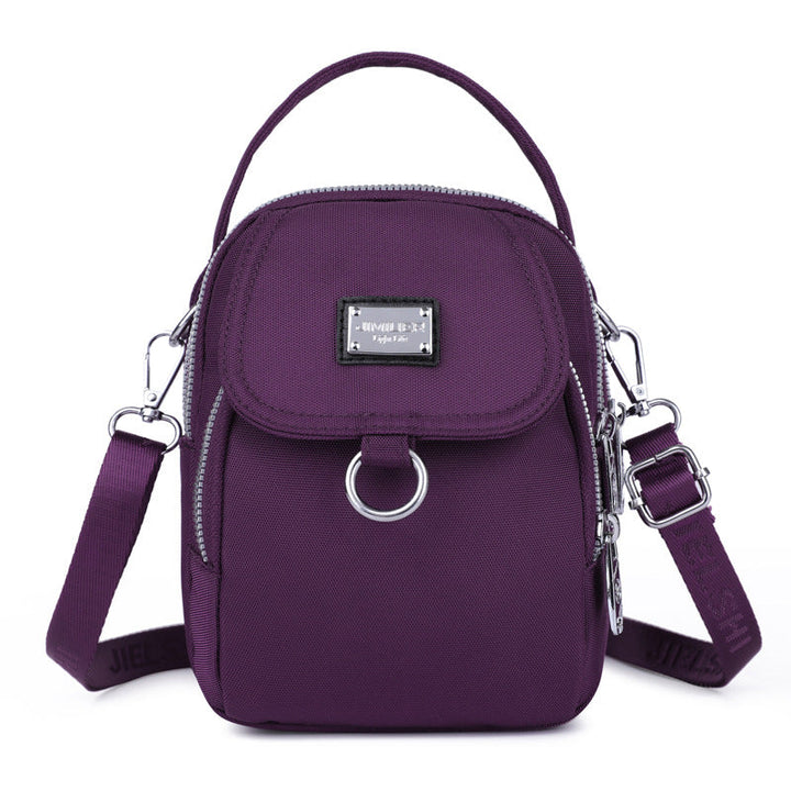 Modern women's waterproof crossbody bag, crafted from high-quality oxford fabric