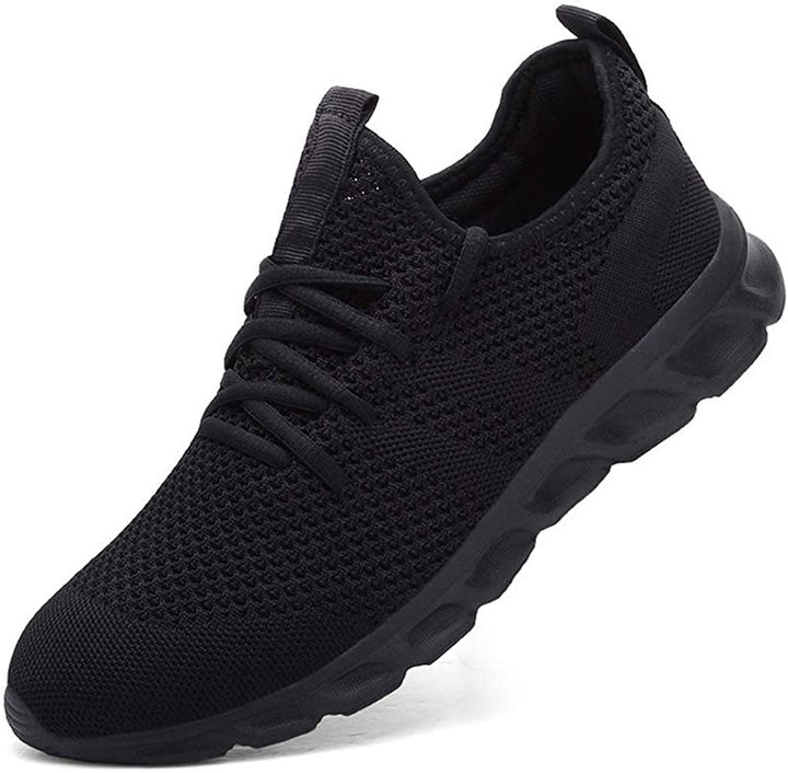 Pair of women's casual everyday trainers, perfect for walking, featuring breathable design and laces