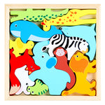 Forest animal puzzle